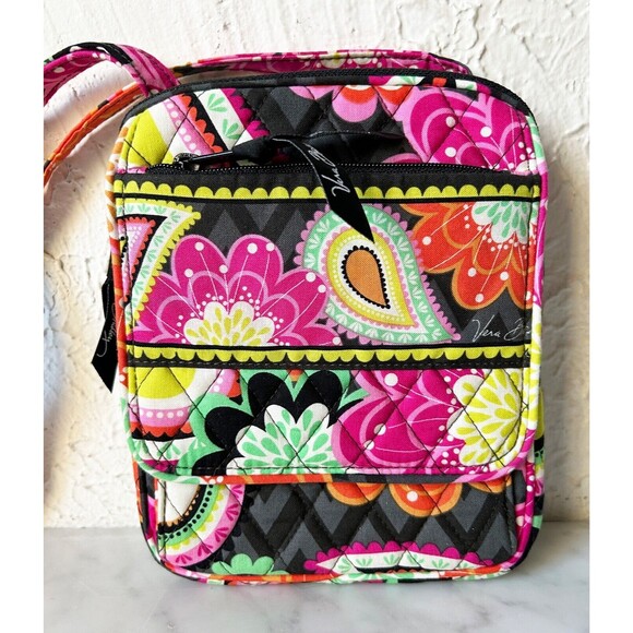 Vera Bradley Mini Hipster Crossbody Bag Ziggy Zinnias Pattern - Picture 2 of 11